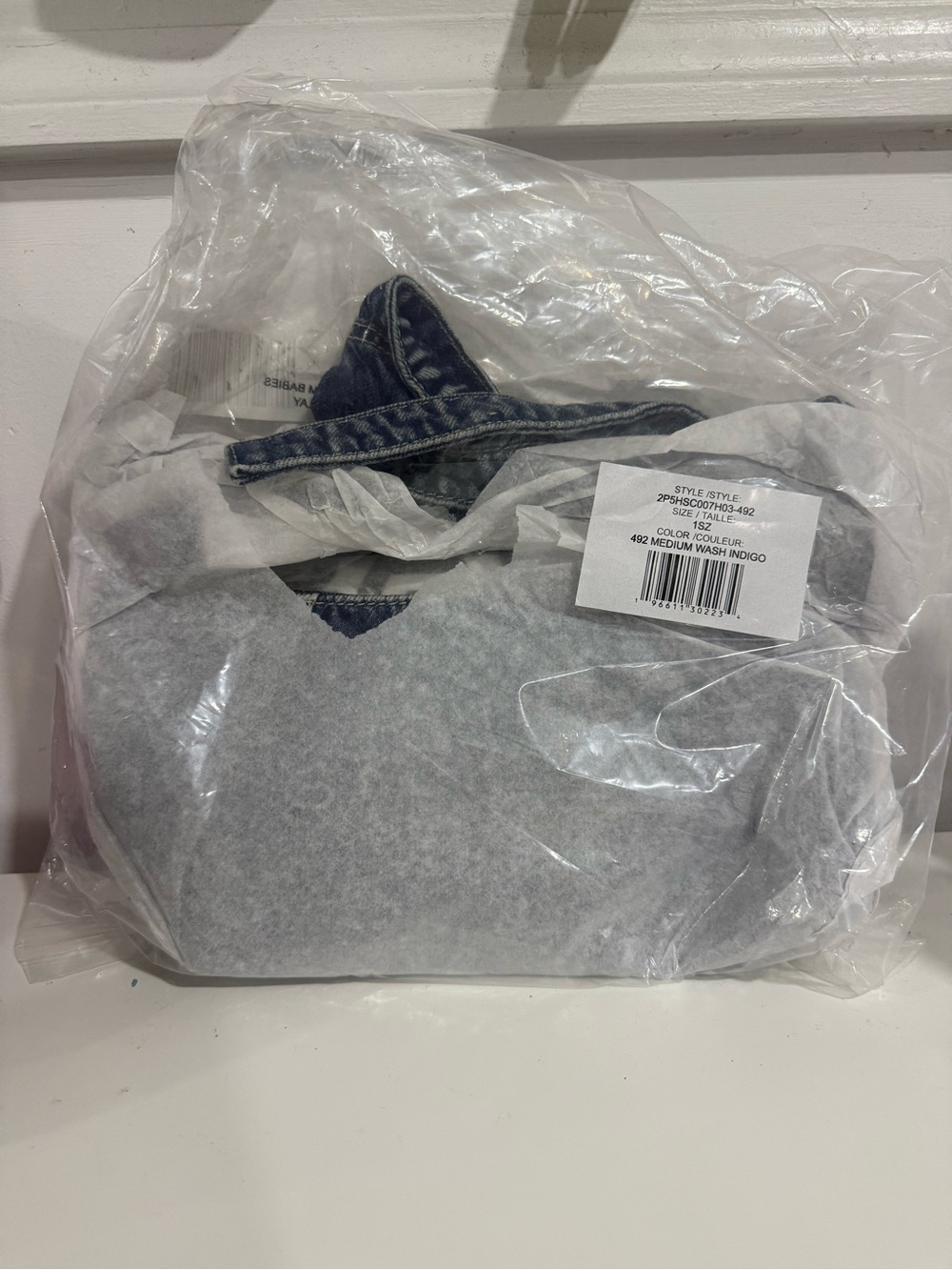 NWT Marc Jacobs The Bow Denim Mini Sack Bag - Picture 5 of 8